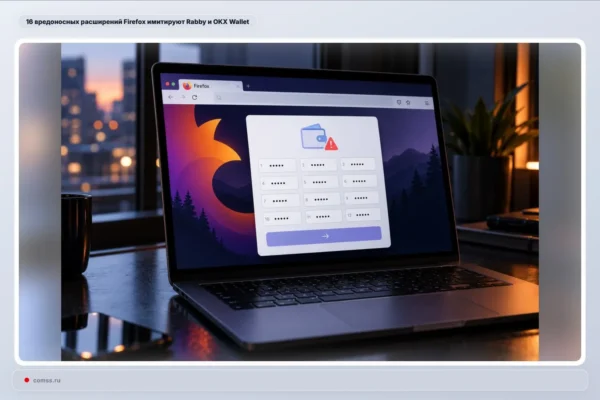 Firefox aptikta 16 kenkėjiškų plėtinių, apsimetančių Rabby ir OKX Wallet