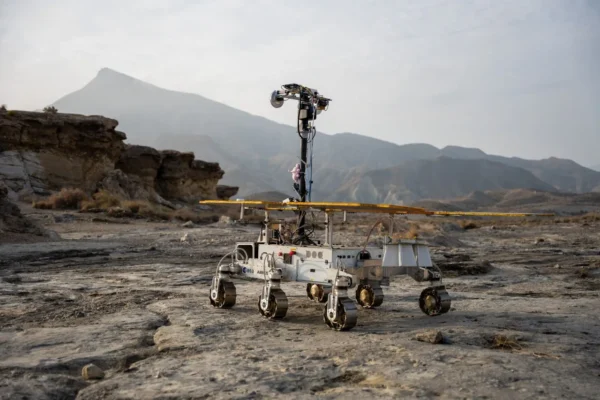 Ispanijos Tabernaso dykumoje išbandytas ExoMars misijai skirtas marsaeigio prototipas Charlie