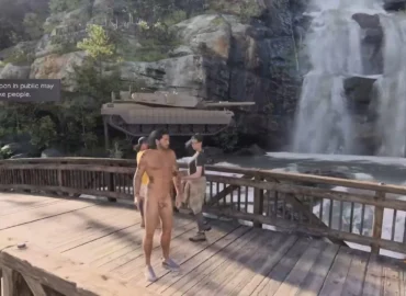 Nutekintoje GTA VI kūrimo versijos medžiagoje matomi nuogi veikėjai