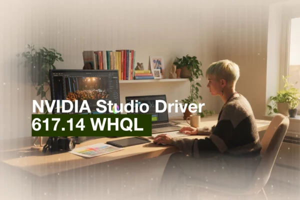 NVIDIA išleido Studio Driver 617.42 WHQL su DaVinci Resolve 21.1 ir Perplexity palaikymu