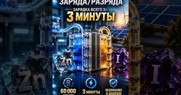 Xenon Lab teigia, kad Australijoje parodyta cinko jonų baterija skirta dideliems elektros tinklų kaupikliams