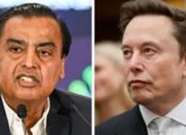 Elonas Muskas viešai sukritikavo Mukeshą Ambani dėl Starlink padėties Indijoje