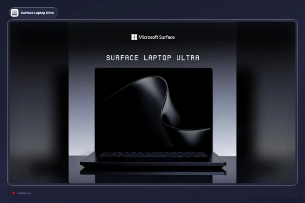 Microsoft atidarė Surface Laptop Ultra išankstinius užsakymus, prekyba prasidės spalio 16 dieną