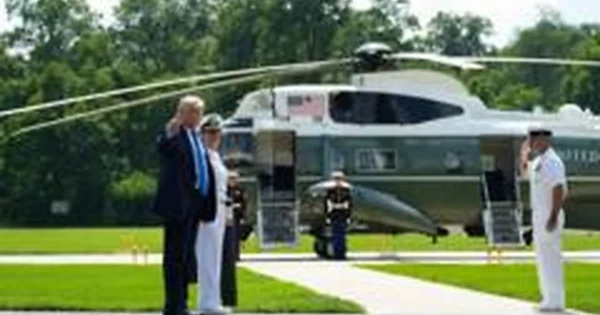 D. Trumpas siekia įkurti Camp David pavyzdžio prezidentinę rezidenciją savo golfo klube Floridoje