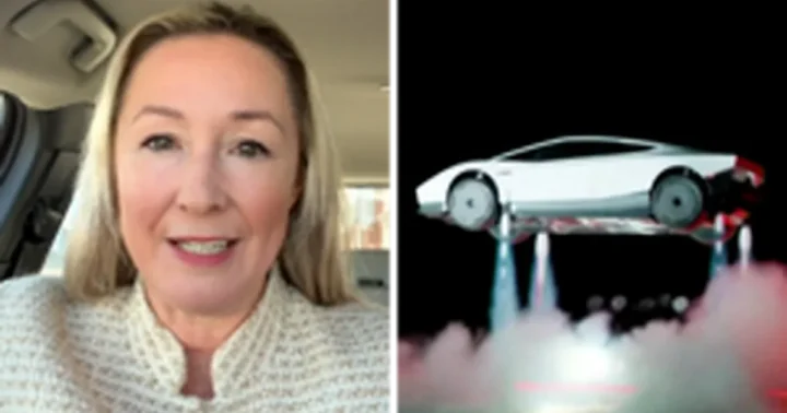 Elonas Muskas SpaceX objekte pademonstravo trumpam pakilusį „Tesla Roadster“