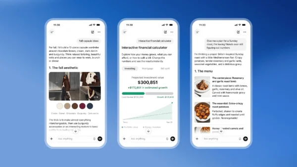 ChatGPT atnaujinamas su vizualesne Intelligent UI sąsaja