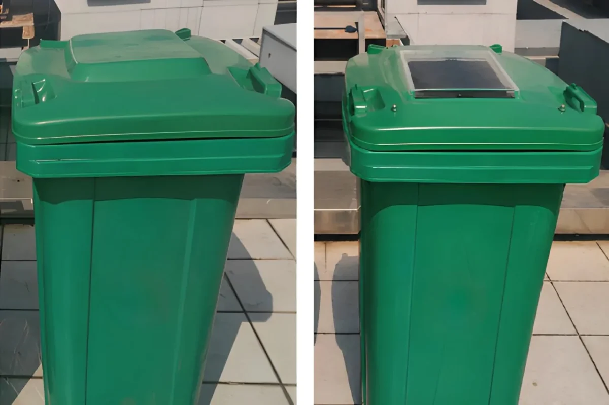 Kinijos mokslininkai sukūrė saulės šviesa veikiančią įdėklą šiukšlių konteinerių kvapui mažinti