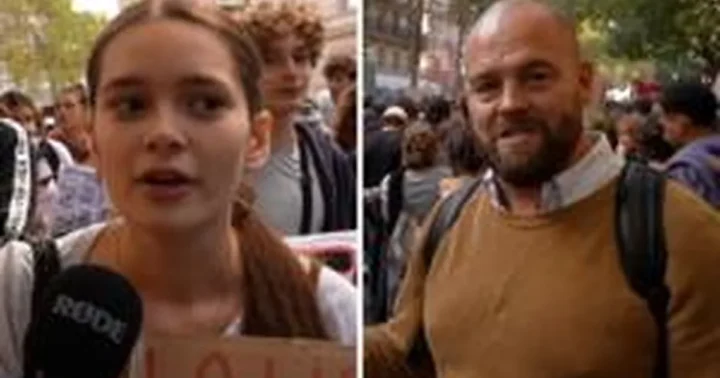 Paryžiuje protestuojantys studentai žada tęsti veiksmus, kol bus pasiekta pokyčių
